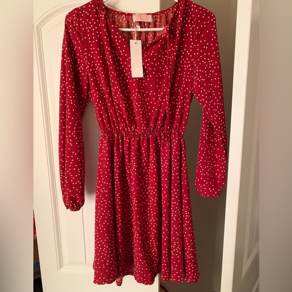 NWT Women’s dress red, size small boutique - Picture 1 of 1